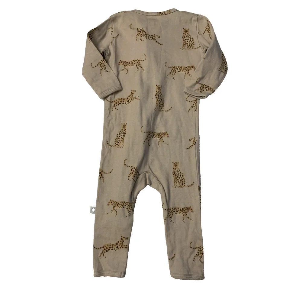 Dreamland Baby Sleepers Lot of 2 6-12 Months Cotton Zipper Pajamas Unisex